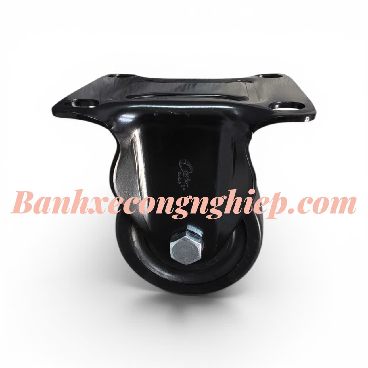 Bánh xe PP phi 50mm, 65mm, 75mm càng thép cố định Caster Serie 2 tải trung
