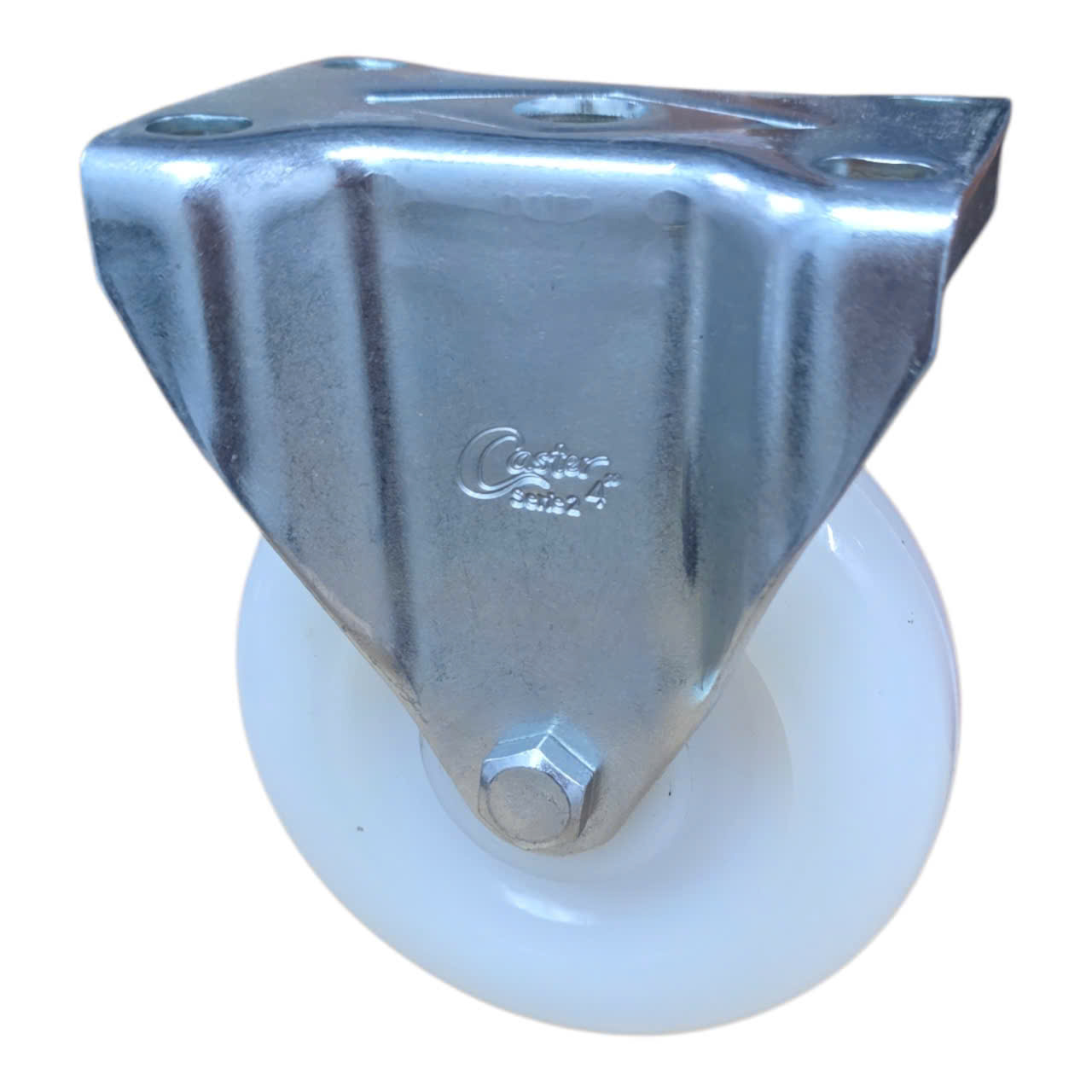 Bánh xe PA phi 75mm, 100mm, 125mm càng thép cố định Caster Serie 2 tải trung