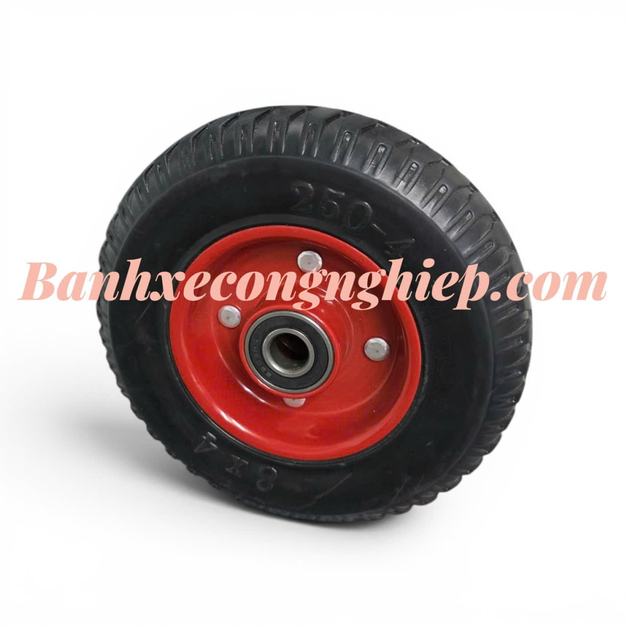 Bánh xe cao su mâm thép RUB250-4